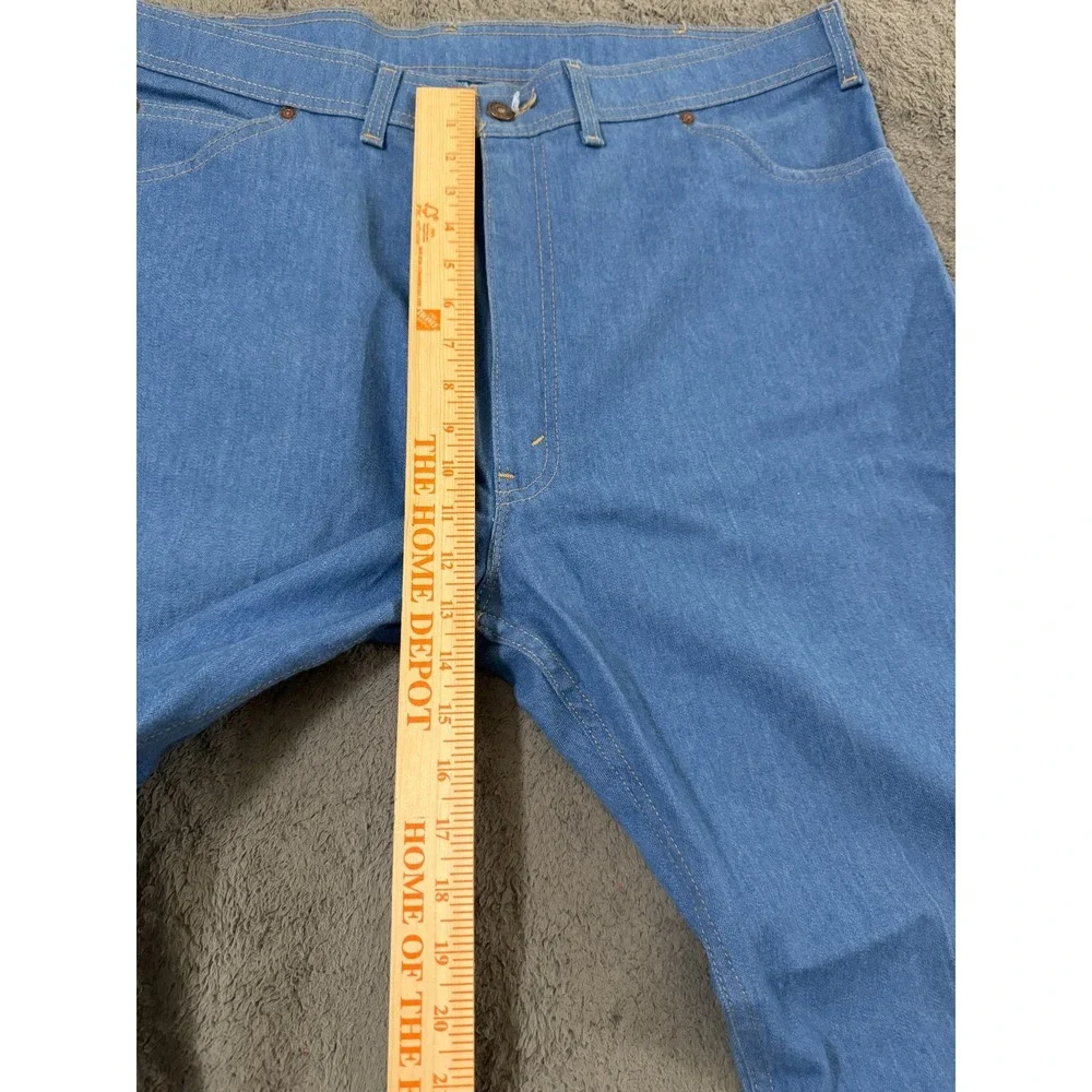 Levis Jeans Mens 38x30 Light Wash Straight Leg Wide Orange Tab Vintage